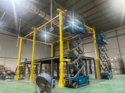 Bộ khung thanh ray thép 200 kg và ống hút chân không ANVER - ảnh 23
