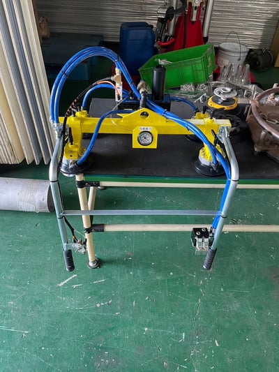 Thanh ray nhôm treo trần, air balancer ENDO và mặt hút chân không - ảnh 12