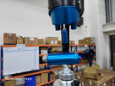 Cầu trục xoay ray nhôm hút chân không Becker, đế di động - ảnh 11