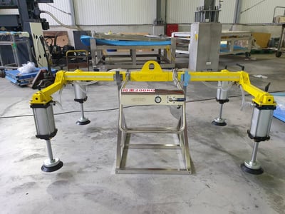 Mặt hút chân không xi lanh khí nén nâng tấm kim loại tải 400 kg - ảnh 5