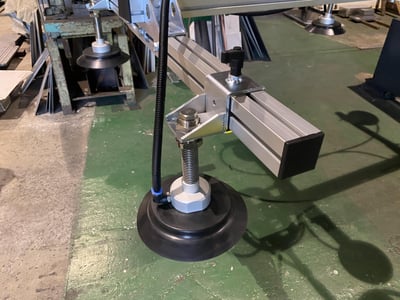 Overhead Pneumatic Jib Crane with Vacuum Pad for Steel Sheets - ảnh 8
