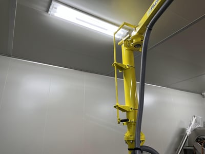Aluminum Rail Jib Crane with Anver Vacuum Lifter for Bags - ảnh 28