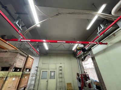 Thanh ray thép 200 kg treo pa lăng điện và tool đổ nồi - ảnh 12