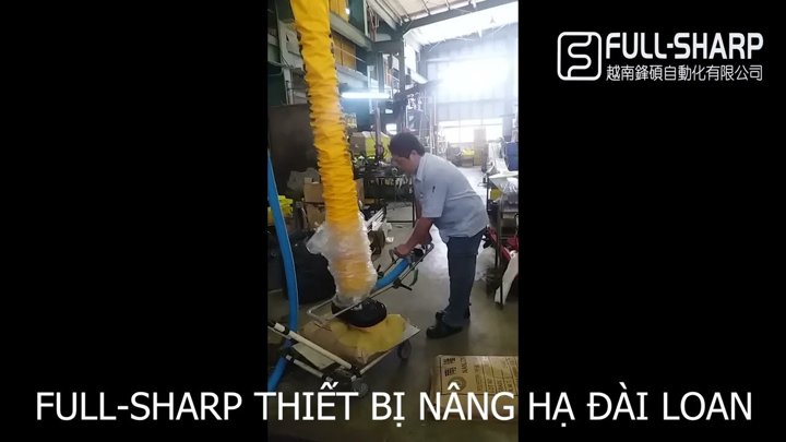 Thiết bị nâng hạ hút bao xi măng, gạo, phân bón, vật nặng.