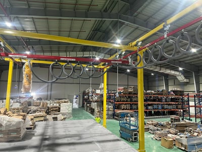 Bộ khung thanh ray thép 200 kg và ống hút chân không ANVER - ảnh 19