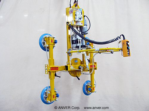 ANVER ET100M4-40-2/40MR four pad electric lifter with powered tilt and manual rotation