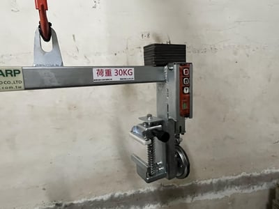 Bộ khung thanh ray treo palăng KITO và tay kẹp khay ốc vít - ảnh 22