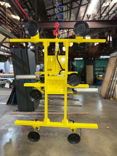 Thanh ray 5T 200 kg, pa lăng COMEUP và tool hút cửa sắt - ảnh 6