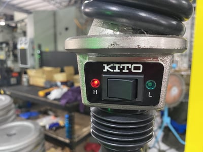 Cầu trục xoay treo pa lăng điện KITO dạng kéo tay - ảnh 8