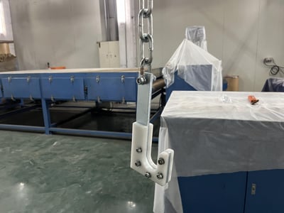 Overhead Rail and Electric Hoist for Lifting Material Rolls - ảnh 8