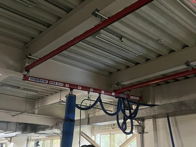 Thanh ray 5T treo palăng điện cho nhà xưởng - ảnh 2