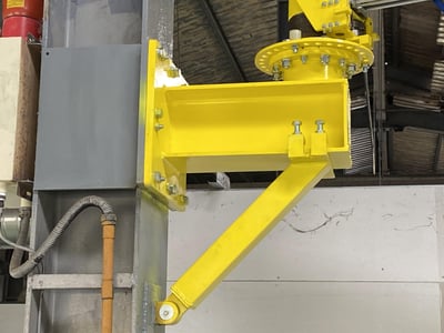 Cầu trục xoay khí nén đế di động và tool kẹp bao đa năng - ảnh 12