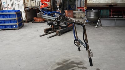 Pneumatic Jib Crane on Mobile Base with Carton Box Vacuum Tool - ảnh 8