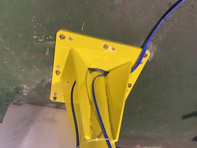 Overhead Pneumatic Jib Crane with Vacuum Pad for Steel Sheets - ảnh 2