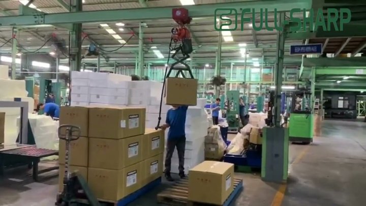 Thiết bị nâng hạ kẹp thùng carton - Carton clamp lifting device