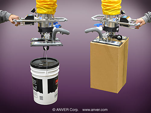 Ống hút chân không ANVER VT160 có móc, nâng thùng sơn và carton