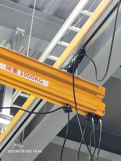Pneumatic Jib Crane with Plastic Tray Hook Tool - ảnh 17