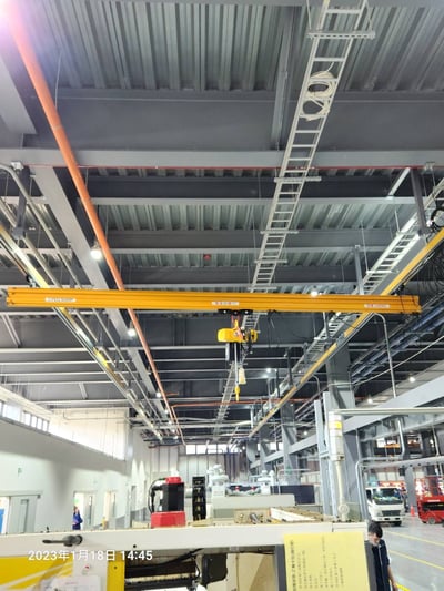 Pneumatic Jib Crane with Plastic Tray Hook Tool - ảnh 20