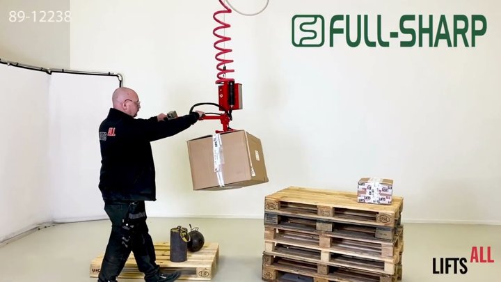 Thiết bị nâng hạ hút chân không thùng carton - Carton vacuum lifting device