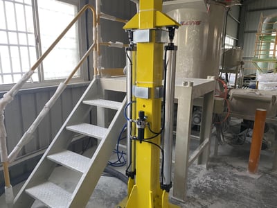 Cầu trục ray nhôm cột chỉnh cao và ống hút chân không ANVER - ảnh 3