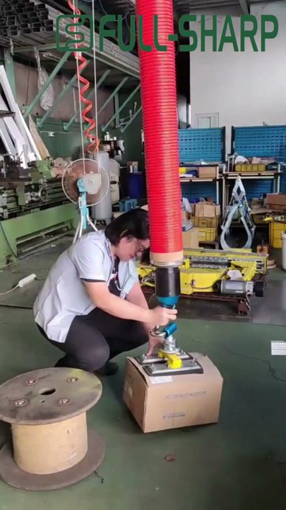 Thiết bị nâng hạ hút chân không thùng hàng carton, thùng giấy - Vacuum lifting equipment