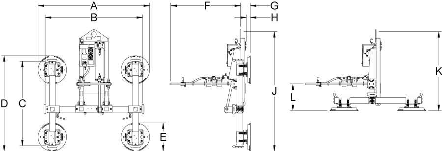 AT150M4 dimension drawing