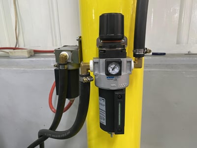 Cầu trục xoay khớp nối và palăng khí nén nằm hút thùng giấy - ảnh 10