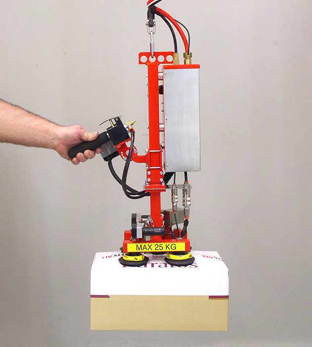 Box and Bucket Combi-Gripper 2623 - nâng hộp và xô