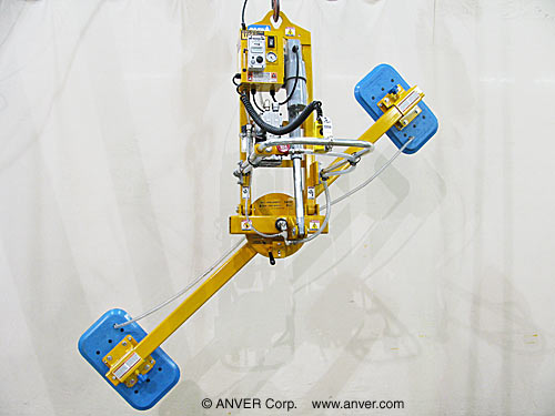 ANVER ET100M2-86-1220MR electric powered vacuum lifter with powered tilt and manual rotate