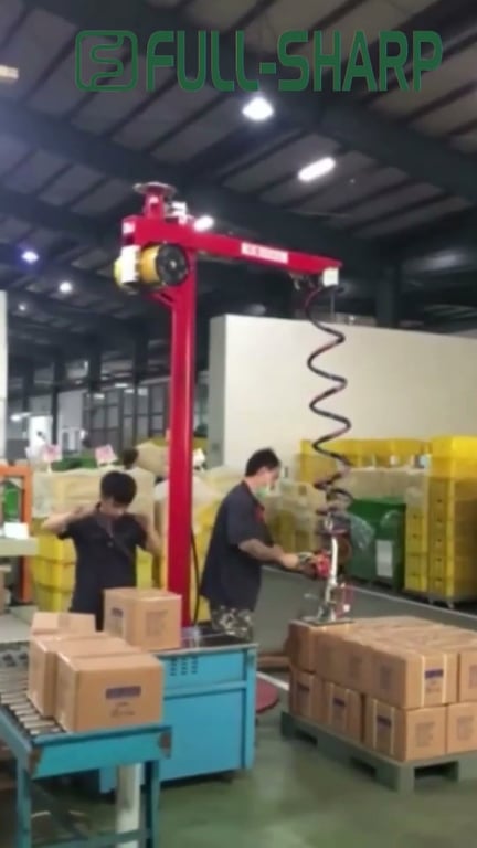 Thiết bị nâng hạ hút chân không thùng carton