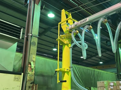 Mobile-Base Aluminum Rail Jib Crane with Becker Vacuum Motor for Carton Box Lifting - ảnh 15