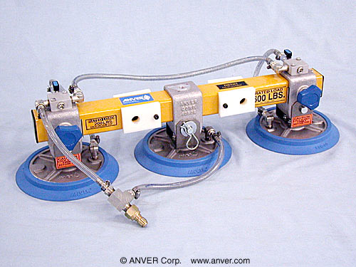 ANVER PA86-3-XX-3 triple pad vacuum lifting attachment