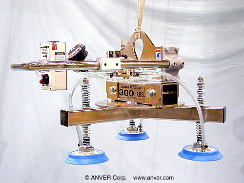 ANVER LB30M3-10R-SP: nâng hạ thấu kính thủy tinh có trọng lượng đến 300 lb (136 kg)