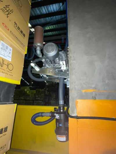 Thanh ray 5T treo trần kết hợp ống hút chân không Anver - ảnh 29