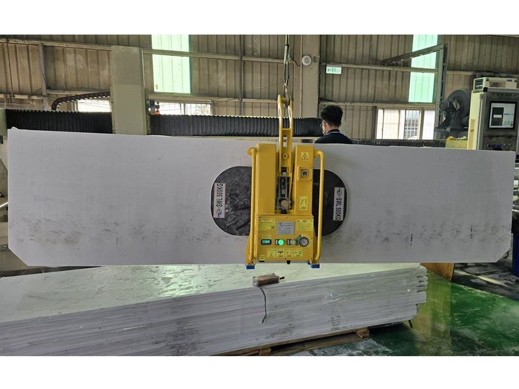Indoor marble lifting