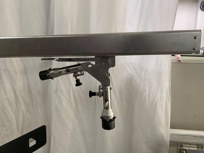 Xe nâng điện inox thông minh có tay cần xoay - ảnh 3