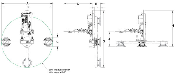 AT50M2-MR dimension drawing