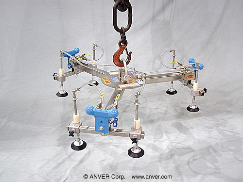 ANVER LB27M6-22R-SP: nâng hạ thấu kính thủy tinh có trọng lượng đến 270 lb (122 kg)