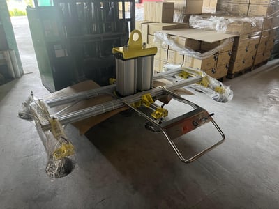 Mặt hút chân không dùng cơ nâng tấm kính, đá, tôn, gỗ - ảnh 1