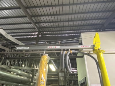 Mobile Aluminum Rail Jib Crane with ANVER Vacuum Lifter for Soundproofing Panels - ảnh 9