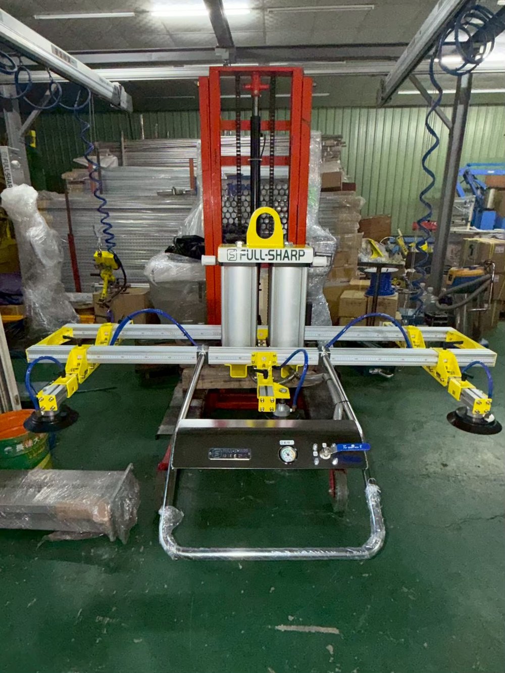 手動缸體真空吸盤治具 400kg