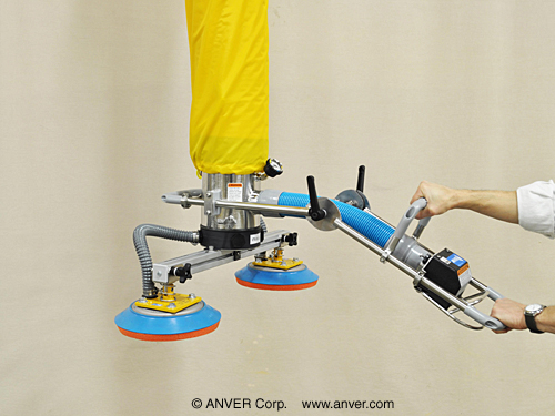Ống hút chân không ANVER VT180 hai mặt hút tròn nâng hai thùng sơn