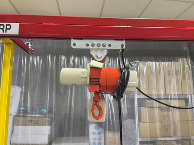 Cầu trục thanh ray 200kg với pa lăng điện KITO - ảnh 9