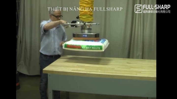 Thiết bị trợ lực nâng hạ hút chân không bao tải