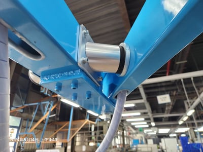 Cầu trục xoay khớp nối Air Balancer nâng khay nhựa 50 kg - ảnh 5