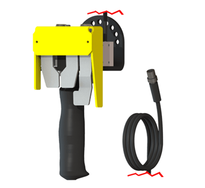 Tay cầm điều khiển khí nén - điện FDEPPA9350