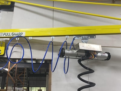 Wall-Mounted Jib Crane with Lifts All Vacuum Lifter for Carton Boxes - ảnh 3