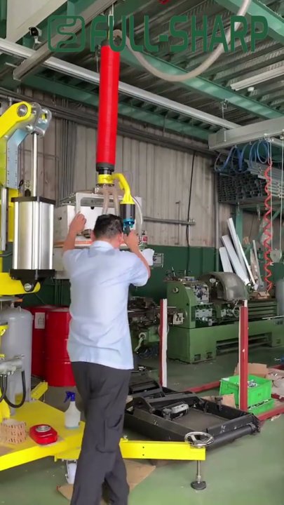 Thiết bị nâng hạ hút chân không thùng hàng carton.Thiết bị nâng hạ thùng giấy