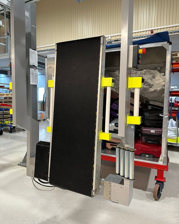 Lifts All e-CUS – Electric Container Unloading System