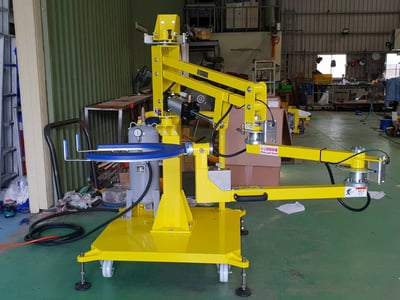 Tay nâng trợ lực mini trên đế di động đẩy tay - ảnh 4